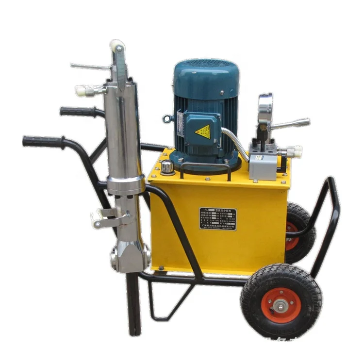 Electric Hydraulic Rock Splitter Concrete Stone Splitting Machine for sale