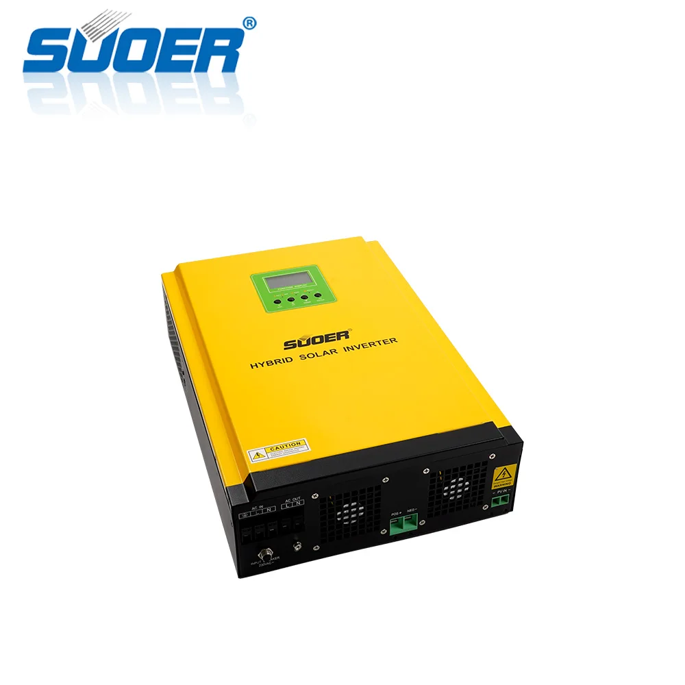 SUOER 2021 НОВЕЙШИЙ гибридный солнечный инвертор, фотогальванический автономный солнечный инвертор 5 кВт с mppt Солнечный контроллер