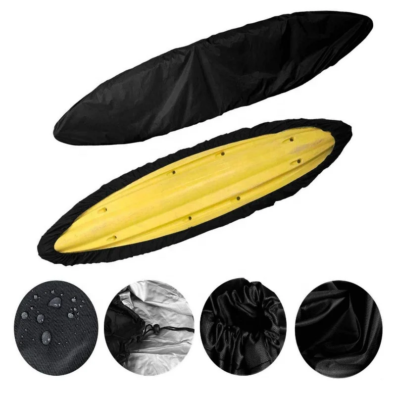 Mergeboon Polyester Dustproof Waterproof Canoe Boat Kayak Cover For Fishing Boat Rowing Shell Paddle Board