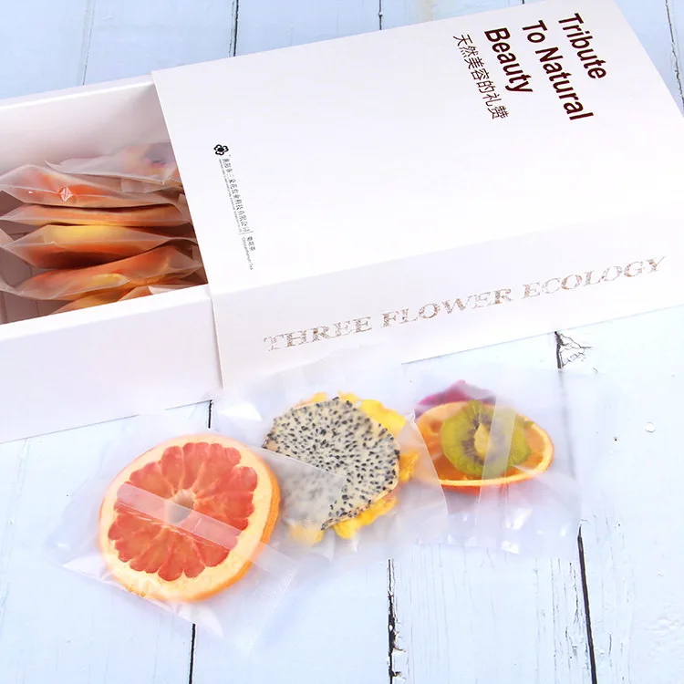 Private Label Gift Packages Mixed Dried Fruits Slice Blends Green Tea Bag Fruit Chinese Dried Fruit Tea