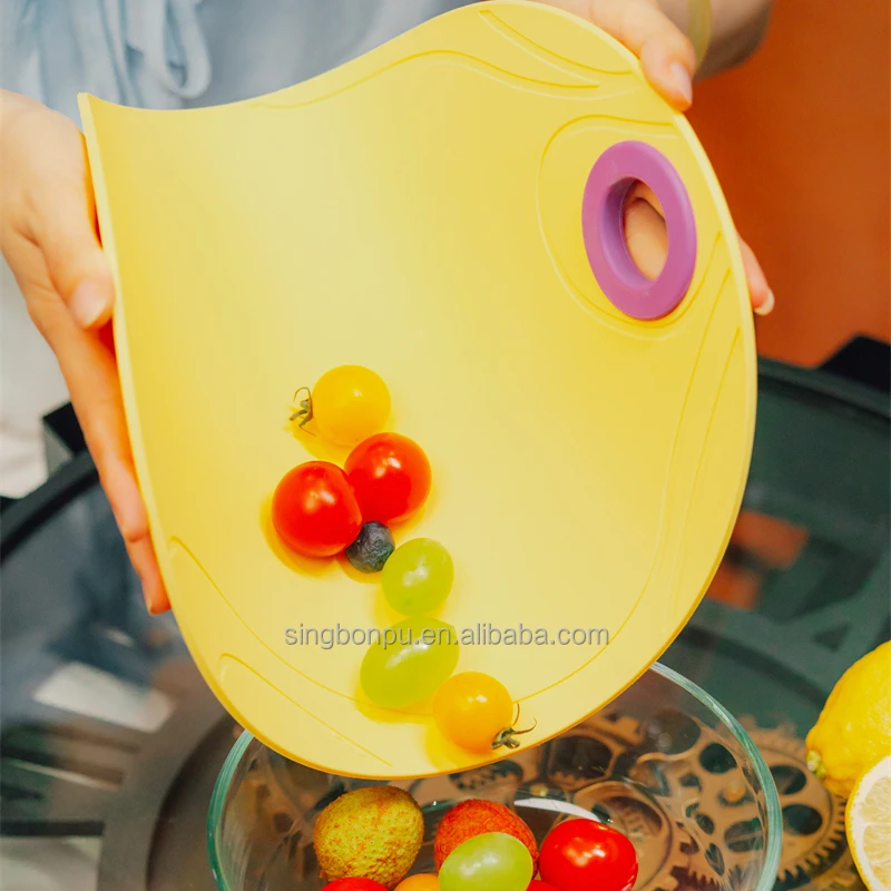 SINGBON New Cheap TPU Cutting Board Lightweight TPU Chopping Boards for Kitchen