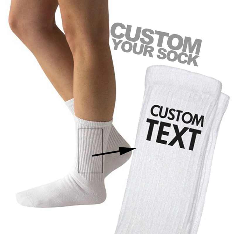 OEM cotton mens sport socks stockings high quality wholesale China factory can custom socks logo crew jacquard socks