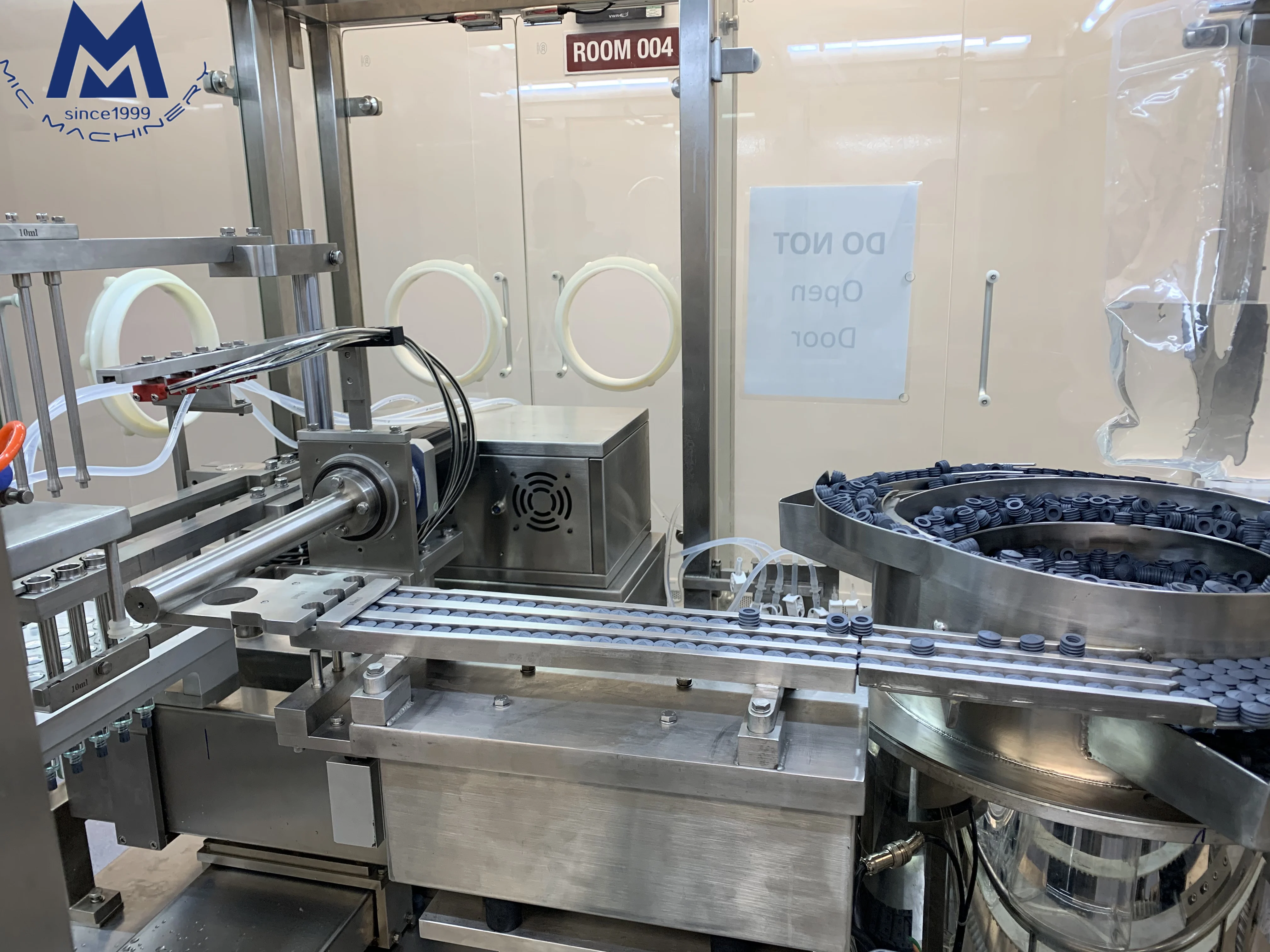 Automatic high speed line 1cc prefilled nest filling and closing syringe assembly machine