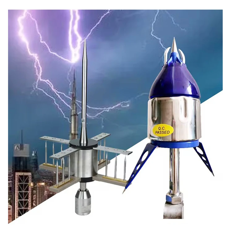 Wholesale/Custom ESE lightning surge arrester Cost-effective Lightning Conductor For Grounding Lightning Protection