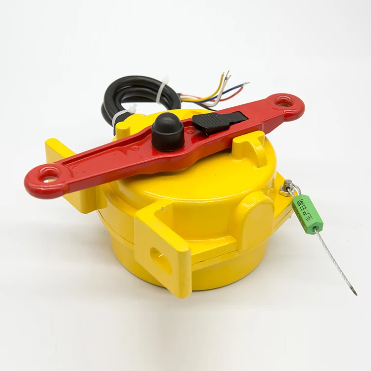 conveyor belt safety pull cord switch