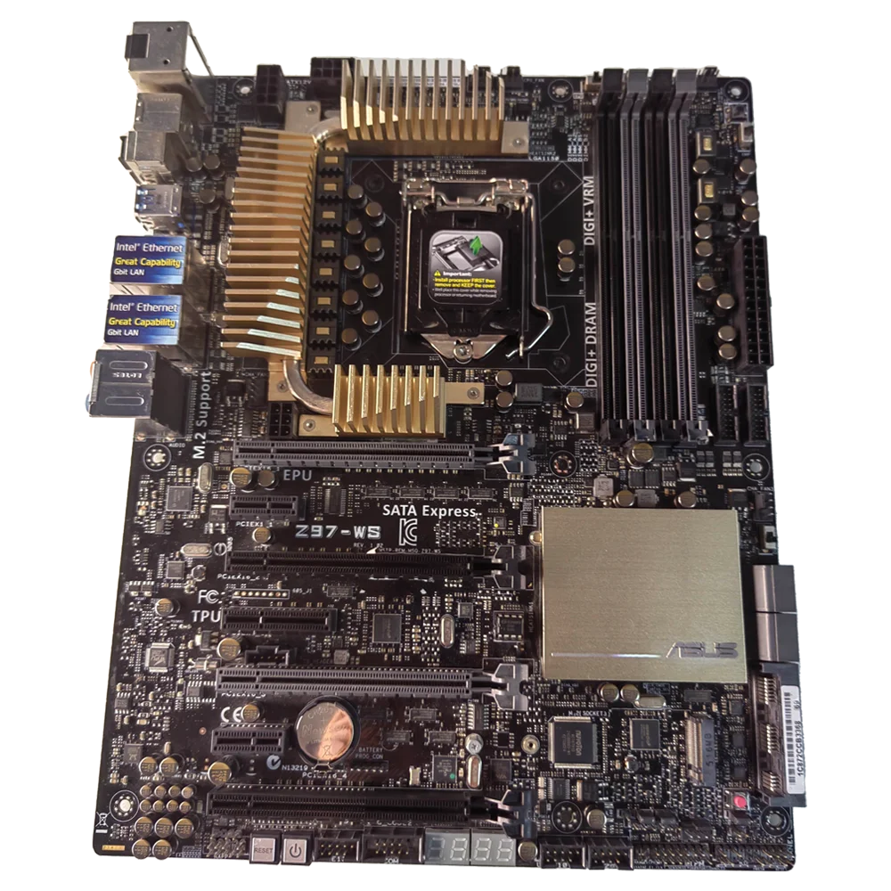 Z97-WS and DZ77GA-70K Desktop IPC Motherboard