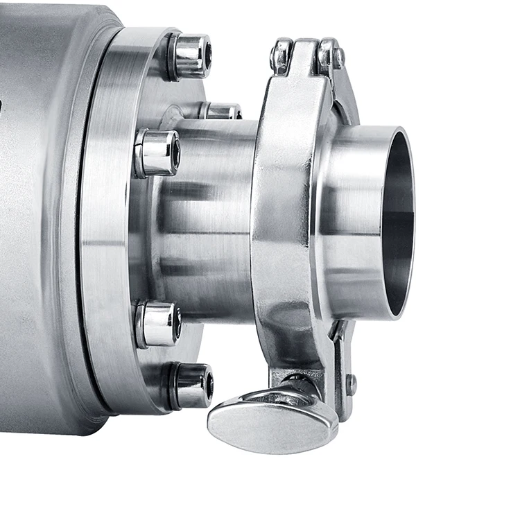 Brewing Beer Equipment Alcohol Distillery Sanitary Tri Clamp Magnetic Flow Meter 4-20mA DN25 Food Grade Milk Flowmeter