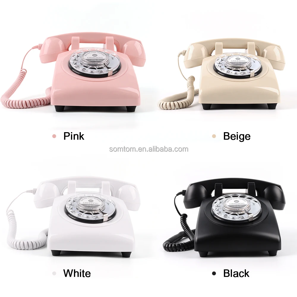 Свадебный винтажный телефон аудио Гостевая книга телефон с функцией записи голоса