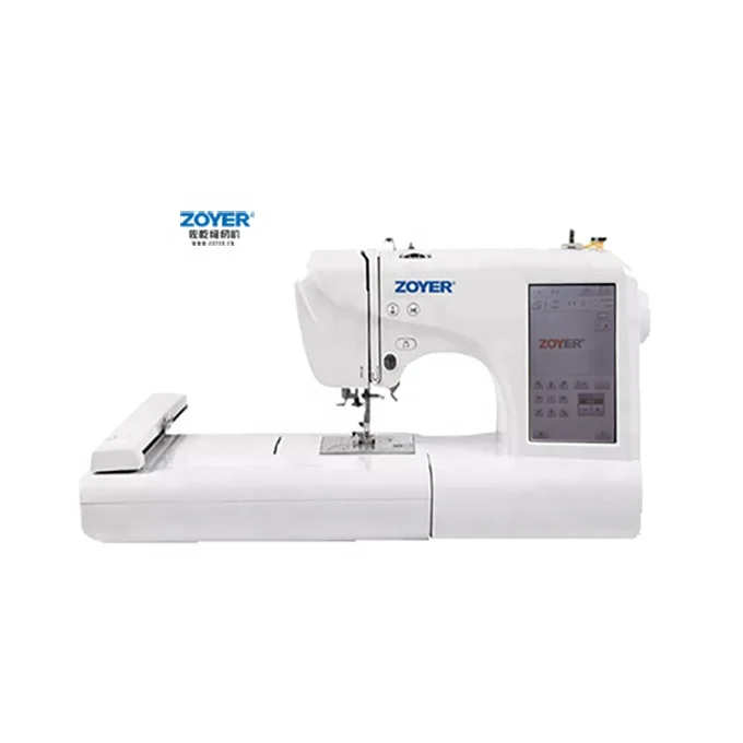 ZY-1950T Multifunctional large-screen household embroidery sewing machine (Sewing & embroidery functions)