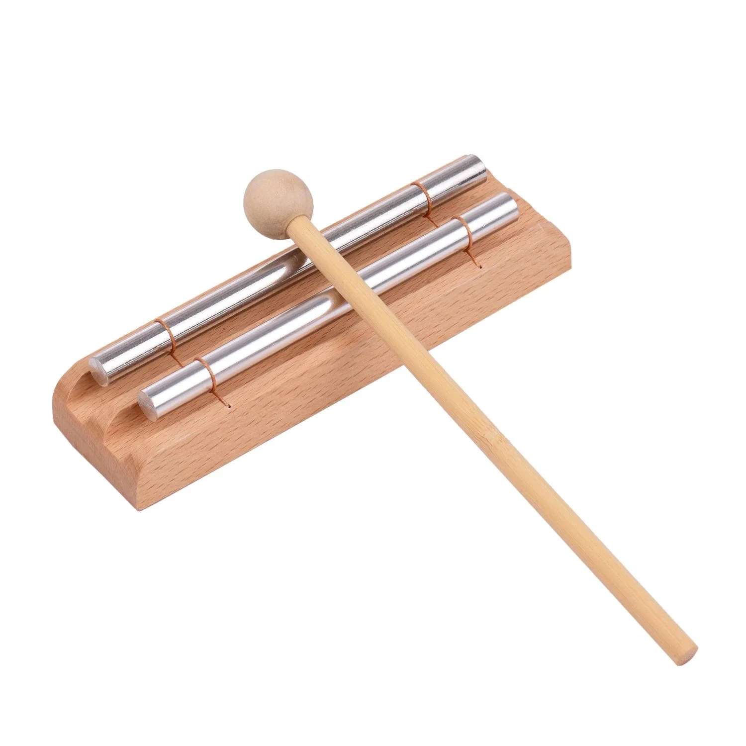 Wholesale Cheap Wood Percussion Instruments Child 1 Phoneme Tube Chime