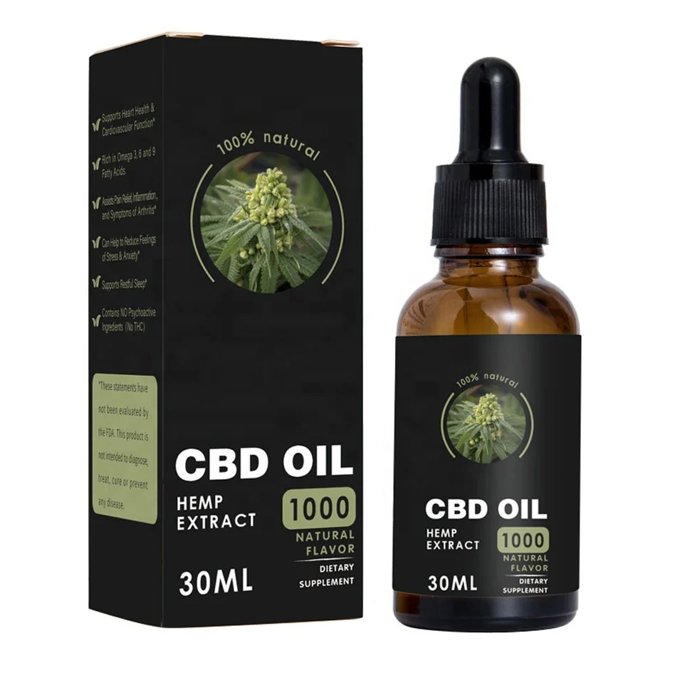 
Hemp cbd Oil Drops High Strength Natural Organic Pain, Sleep Anxiety, Stress Relief 