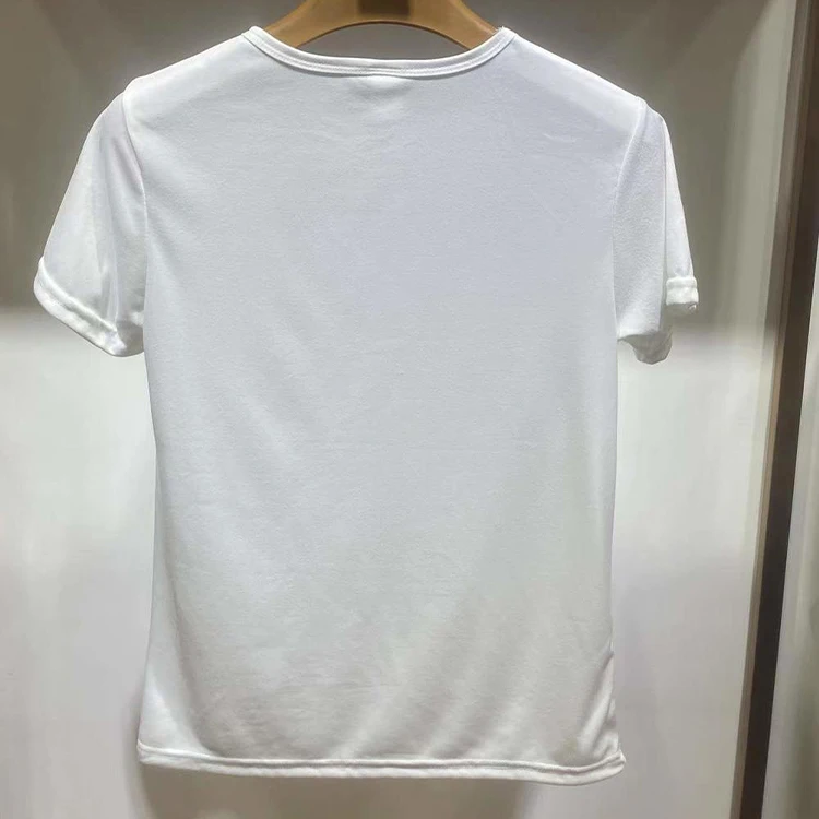 sublimation shirts 100 polyester t shirt wholesale USA WAREHOUESE tee t-shirt 100% polyester sublimations blank mens t shirts