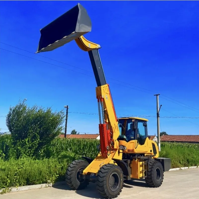 Tavol Factory Direct sales cheap price 4x4 2.5 ton 3 ton 3.5 ton Mini Small Telescopic Loader Telescopic Boom Loader.