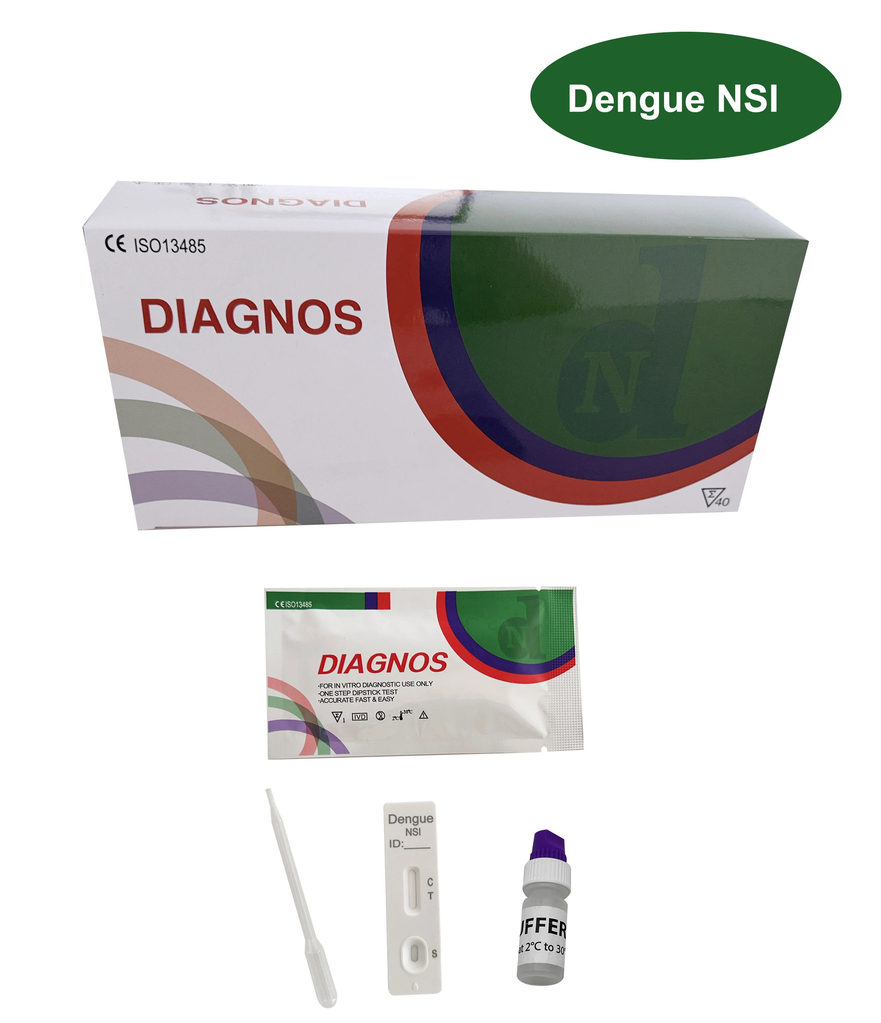 Factory Directly Supply Dengue NS1 Test Cassette Household Medical Device