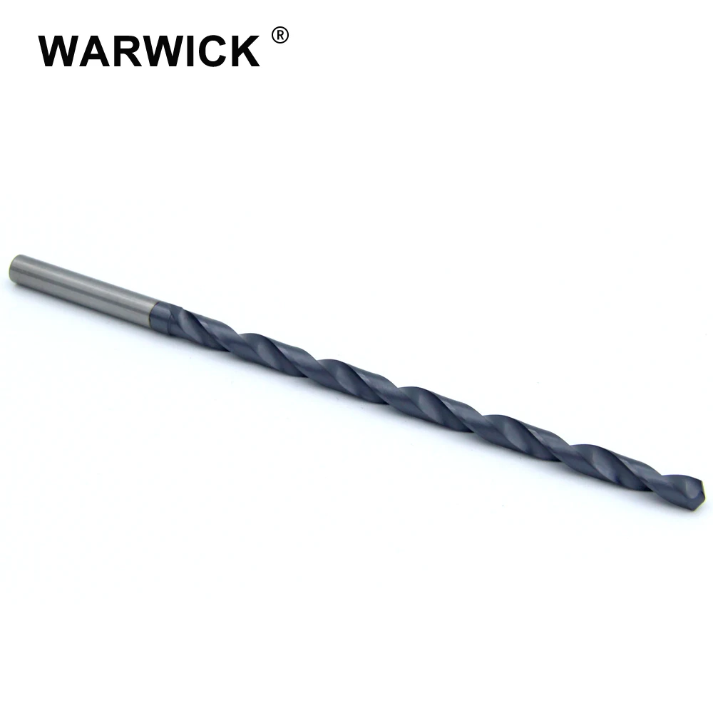 Hss twist drill bit for metal with straight shank