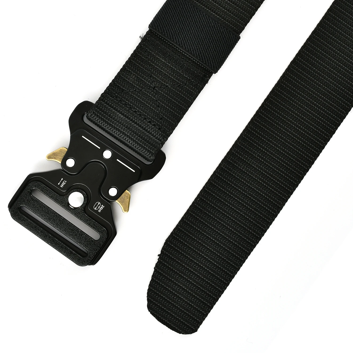 Outdoor Custom Belt Adjustable Metal Buckle Canvas Belt Manufacturer Wholesale Fabric Belt