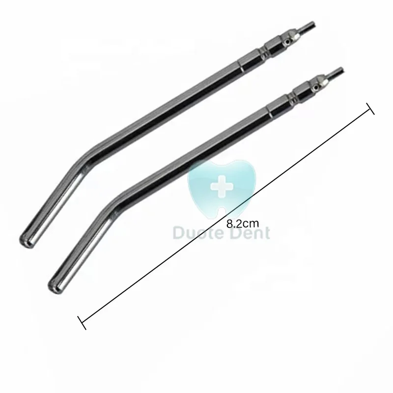 Dental Air/Water Syringe Tips Metal Alloy Spray Nozzles Tips for 3 Way Dental Air Water Syringe