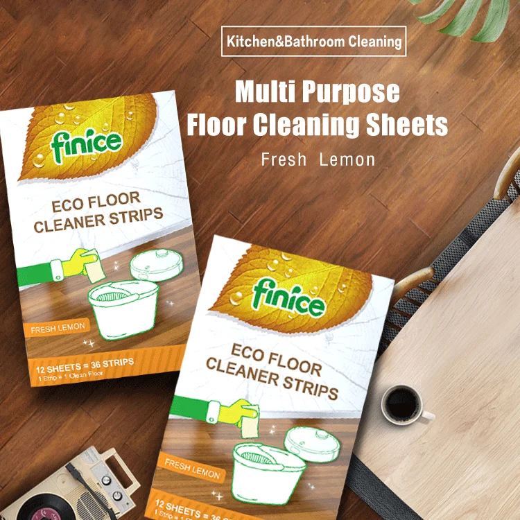 FNC910 nvironmental-Friendly Formula Floor Sheets All Purpose Multi Surface Cleaner Wood Parquet Tile Cleaning Detergent Strips