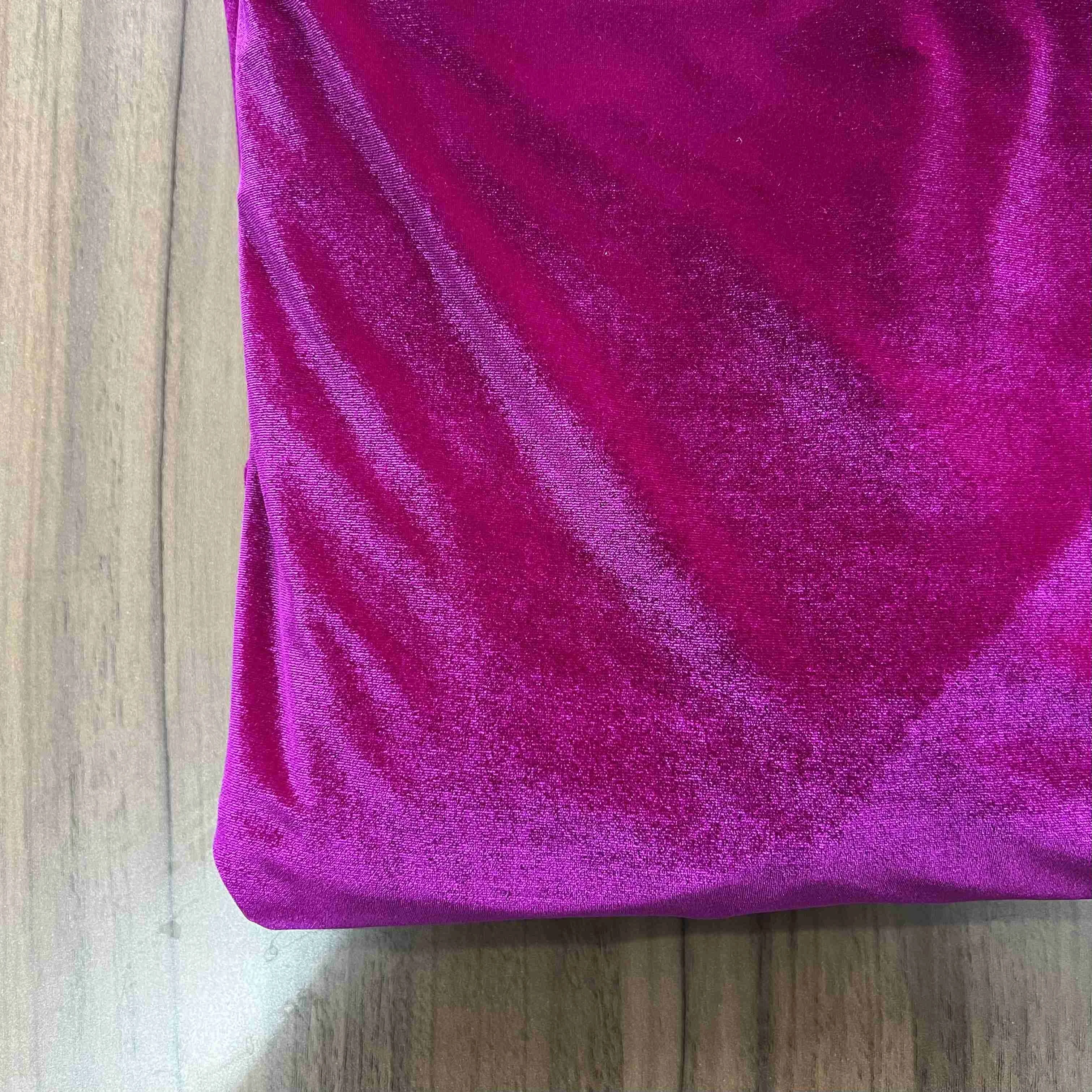 New arrival Korean comfortable italian stretch black burnout printed holland silk velvet sofa fabric for clothing