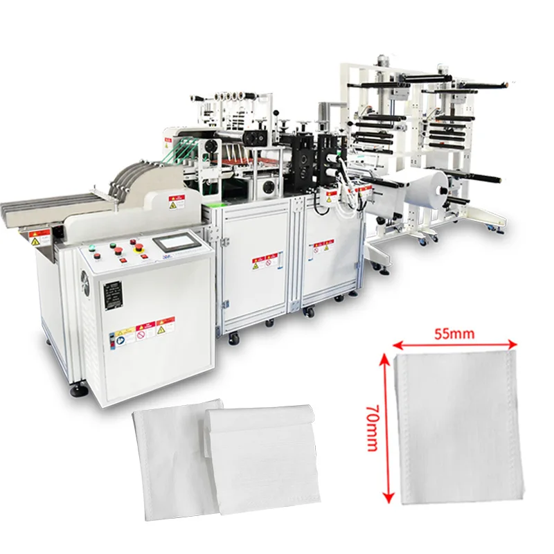 Automatic Higher Efficiency Square Cotton Pad Making Machine