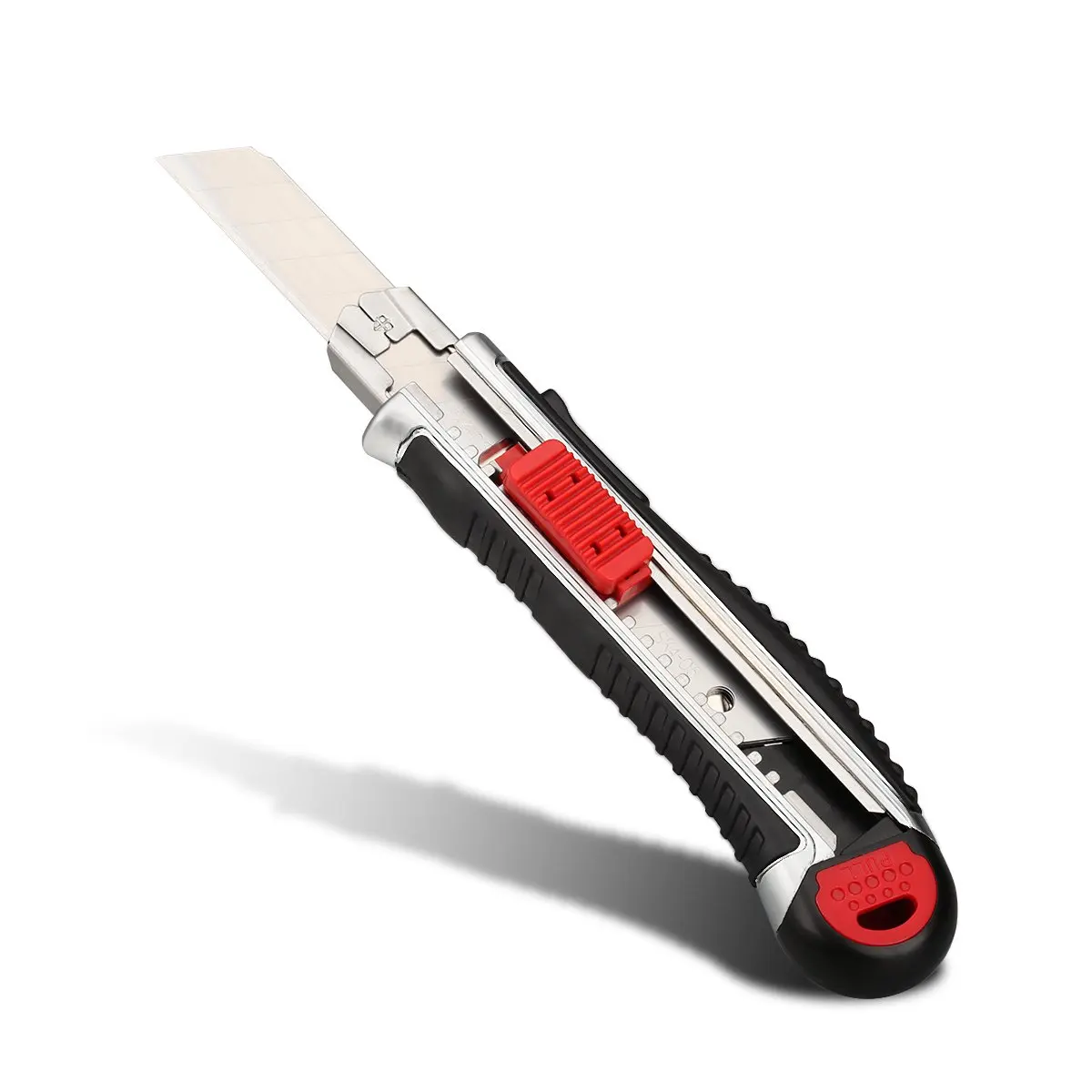 Assist brand zinc alloy rubber coated  knife single tooth utility knife 18mm width blade inside SK4 blade