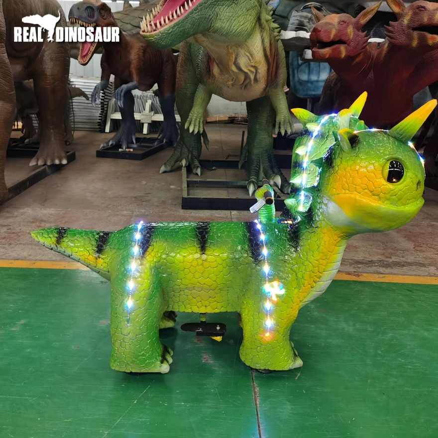 Playground Children Electric Toy Cars Dragon Model