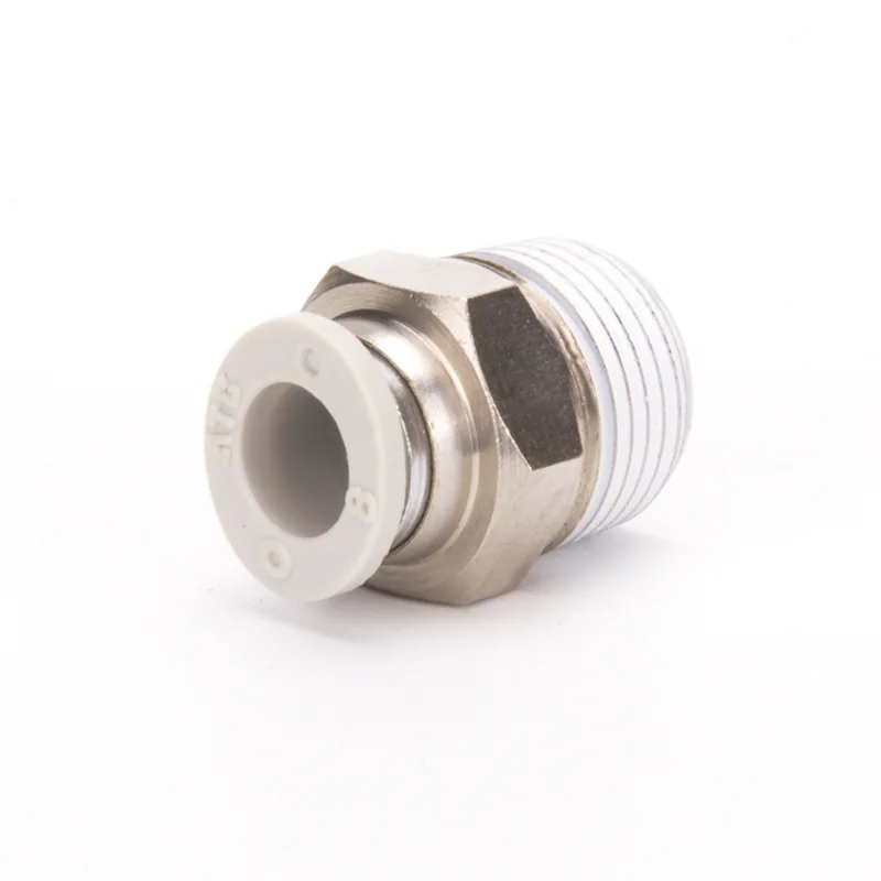 Pneumatic Fittings PC4-01 PC4-M5 PC4-M6 Bore 4mm For 4mm PTFE Tube Connector Coupler quick Pneumatic Connector