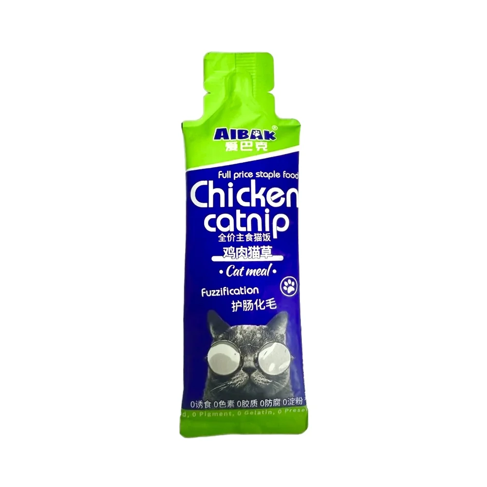OEM ODM High Quality 50g Wet Food for Cats Delicious Pet Snack with Fresh Packaging Nutrition-Enhanced Rice Strip