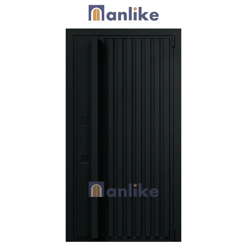 Anlike Hurricane Impact Outside Apartment China Swing Main Front Custom Aluminum Entrance Security House Door For Home