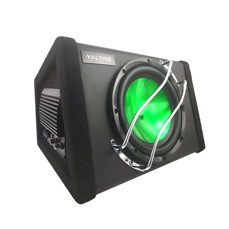 Built In Amplifier Car Sub woofer 10 inch Car Speakers MAX1500W Box Car Active Subwoofer sound speakers box