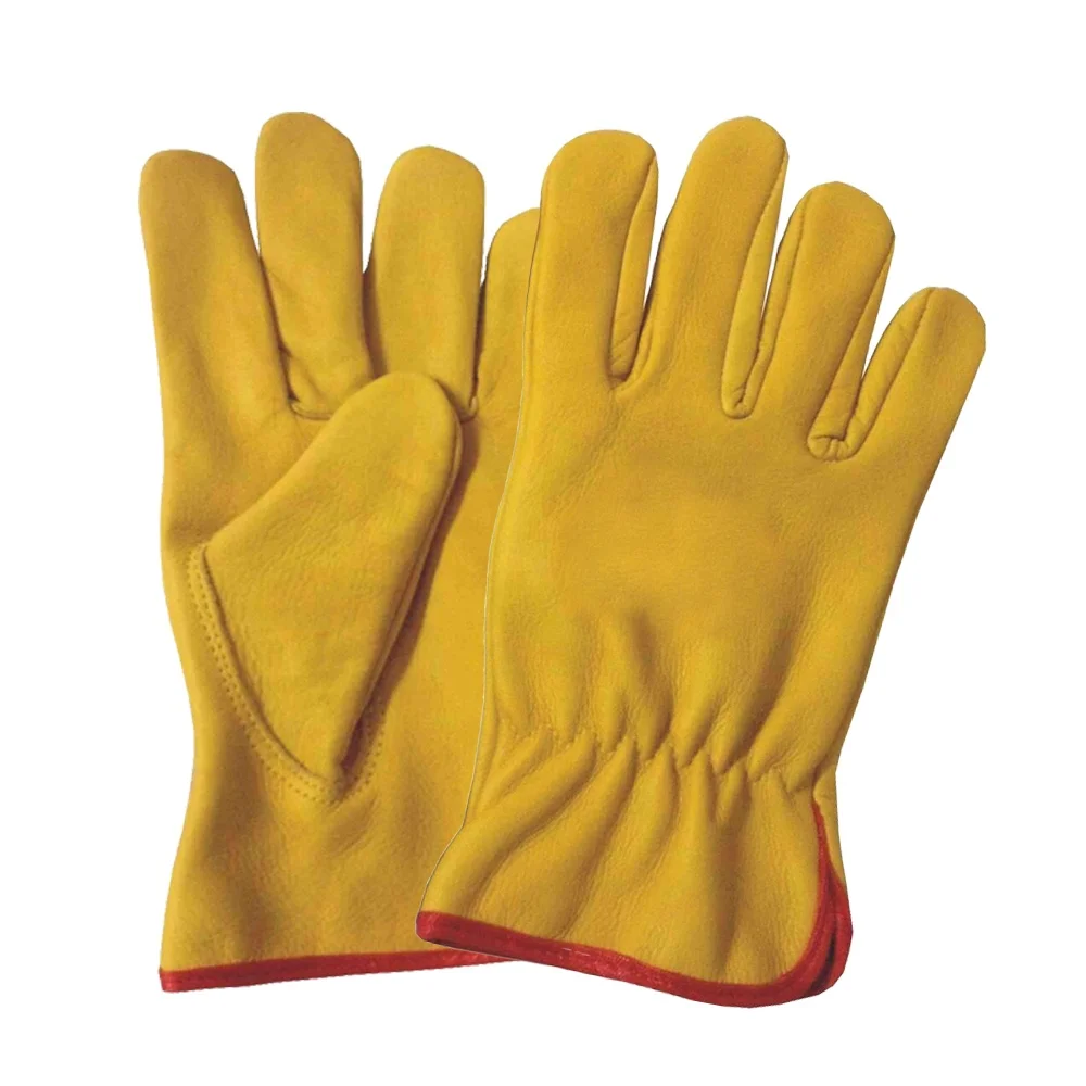 Custom Color Driver Leather Gloves Factory Manufacturing Fashion Driver Gloves