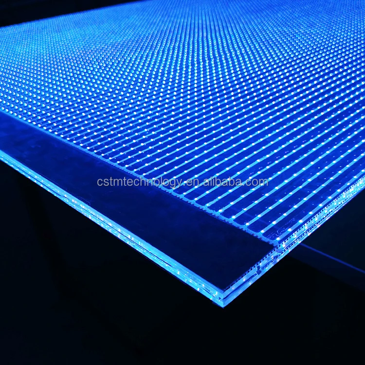 p10 Outdoor LED intelligente Transparent LED Display Advertising Outdoor Curtain Wall