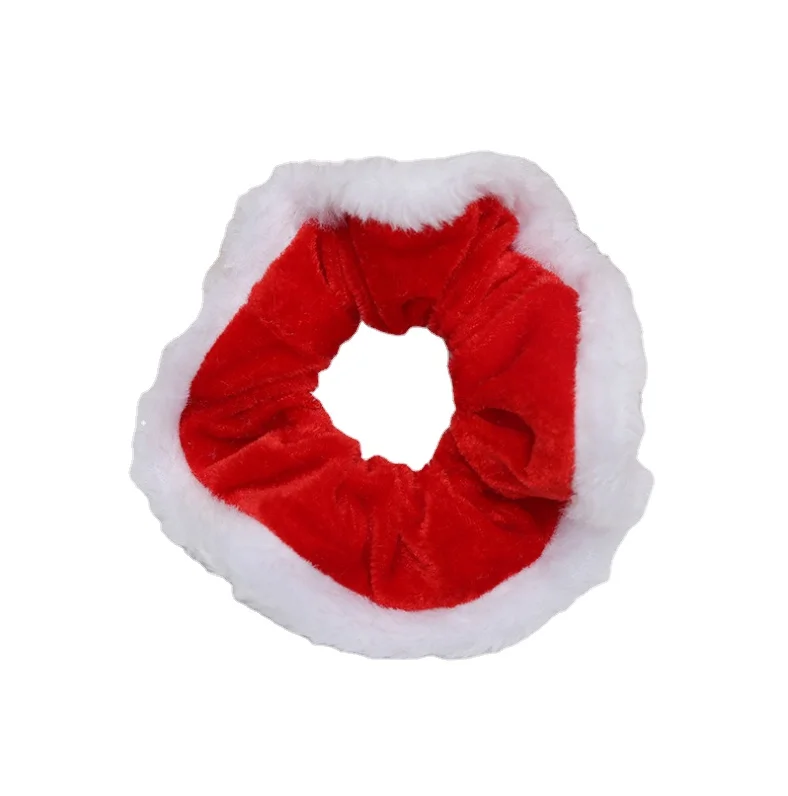 
hair band woman Christmas series new fashion large intestine hair ring Korean version of elastic headband hair tie 