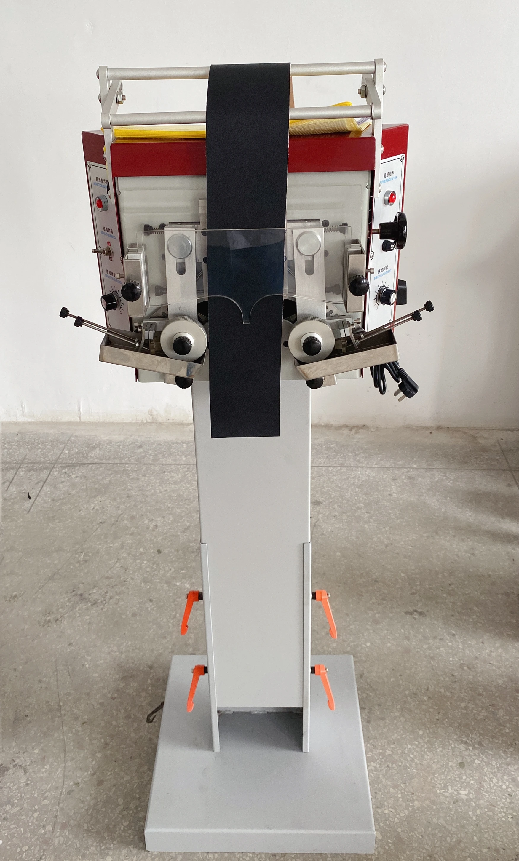 JN-307 Double Side Leather Belt Strap Edge Painting Machine Handbag Edge Coloring Inking Machine