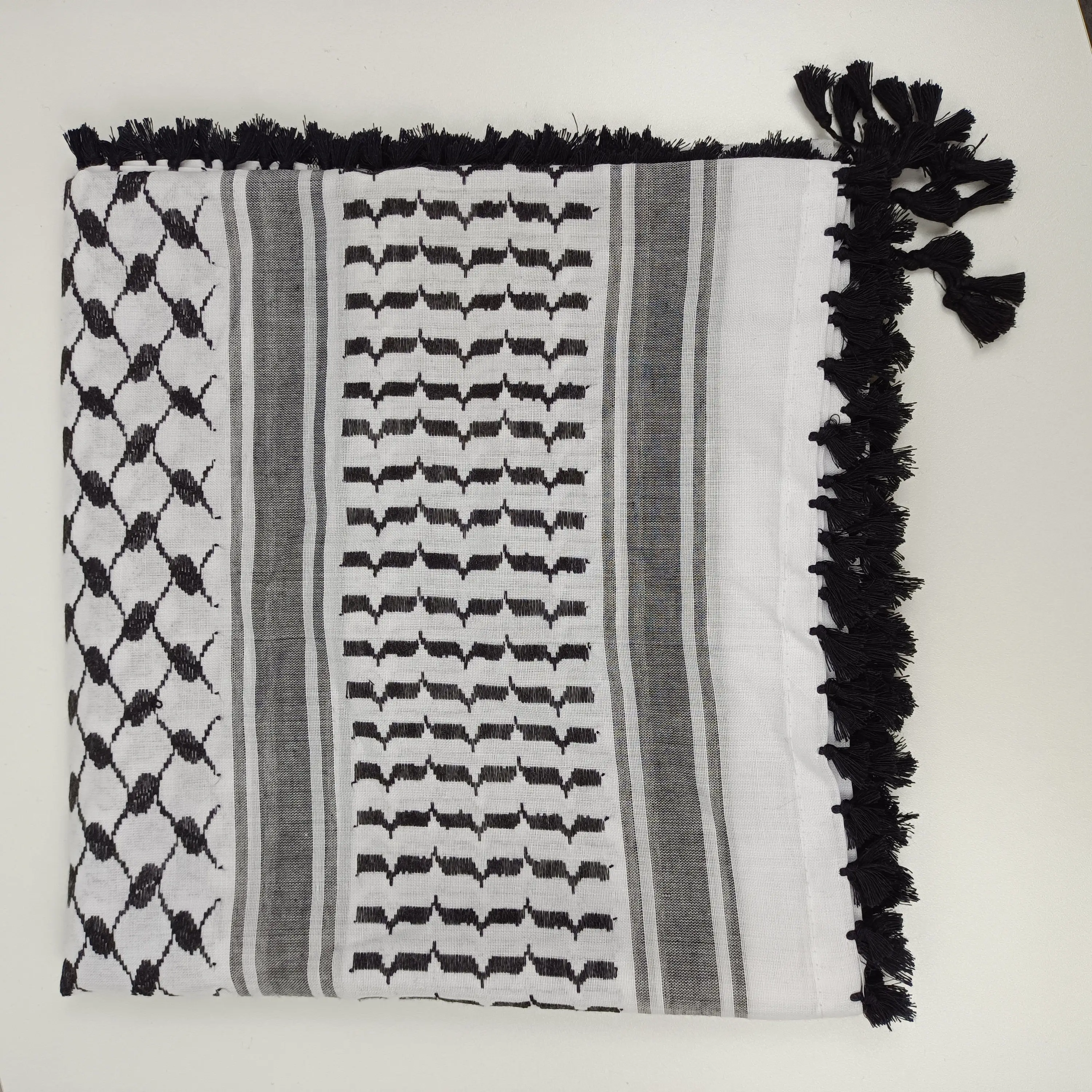  Арабские квадратные мусульманские шарфы Арафат палэшти Палестины Kuffiyeh Мужской нагрудник шаль Открытый тактический шарф ветрозащитный и устойчивый к