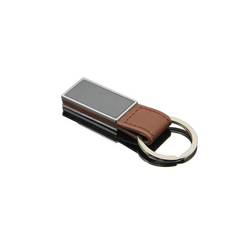 Customized leather keychain with logo key decoration hanging buckle, car keychain pendant