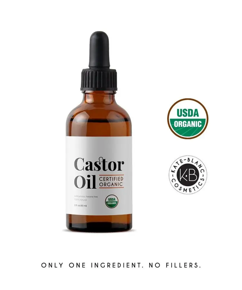 Private Label Organic Cold Pressed Jamaican Black Castor Oil For Eyelash