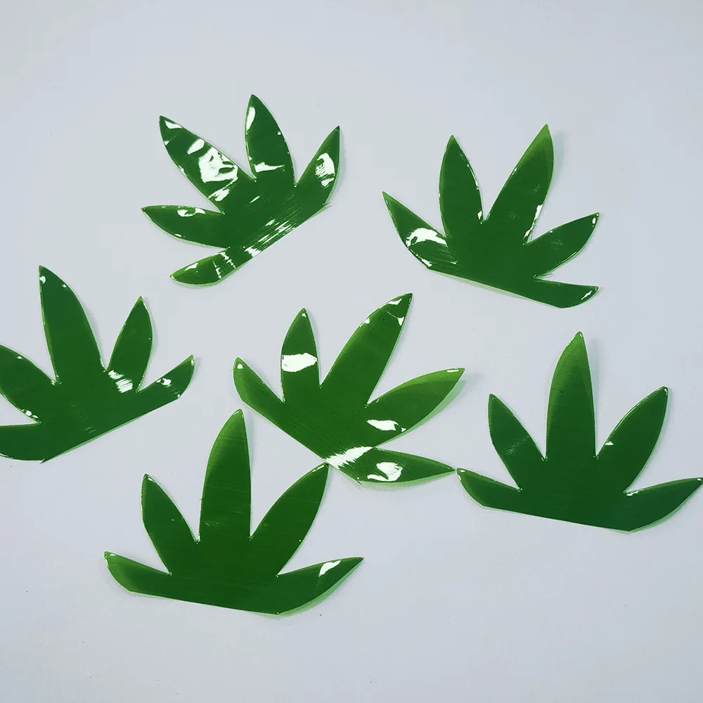 Green Arowana Fortune Teller Leaf Function Just Like Teller Fish