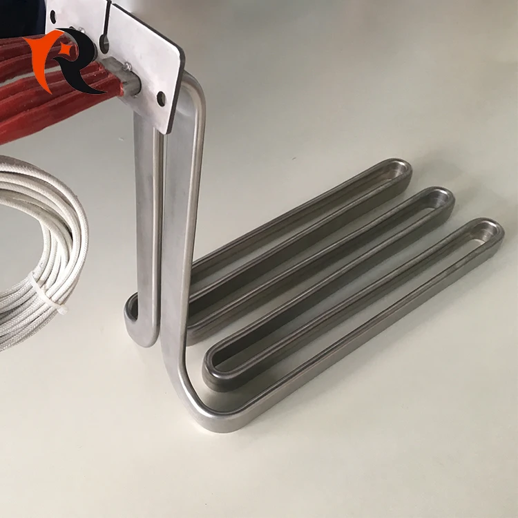 
Flat tube heating element for deep fryer heating equipment 
