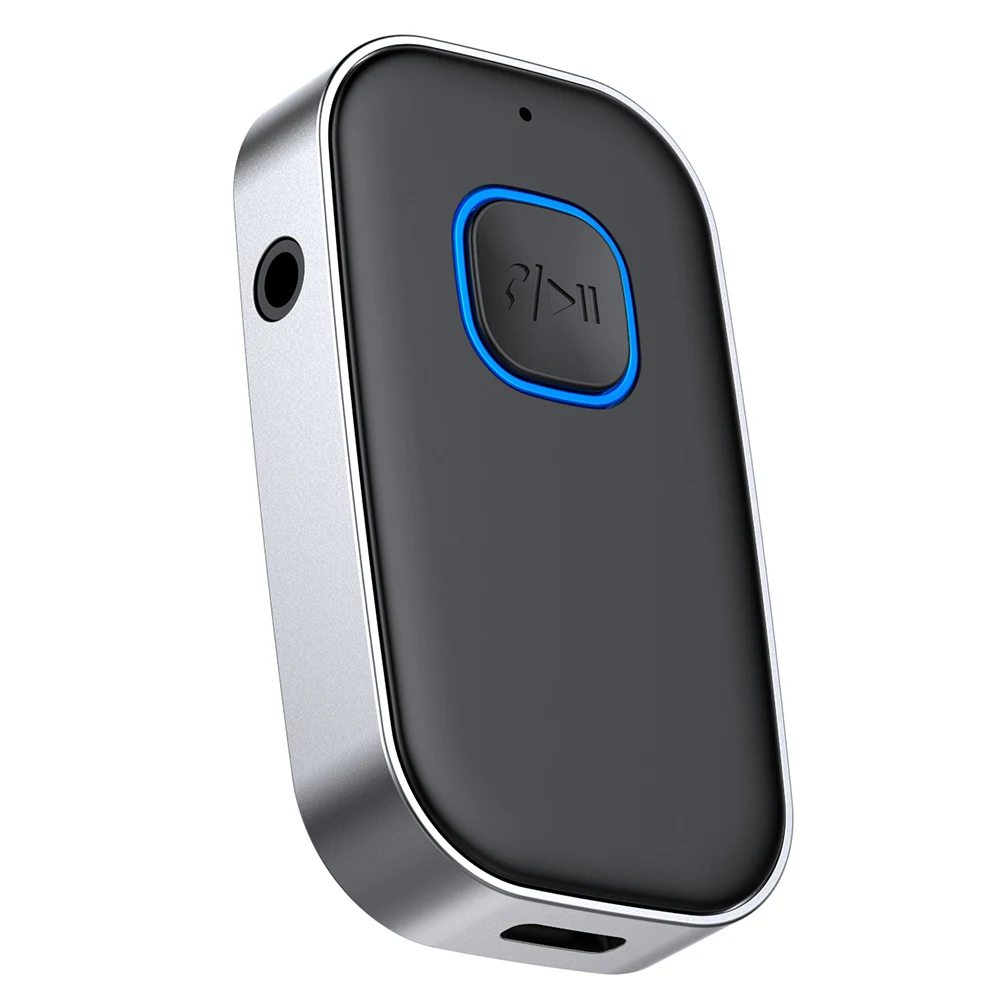 J22 New Design Aux blue-tooth Adapter Car Portable Hands-free Wireless Blue tooth 5.0 Audio Receivers