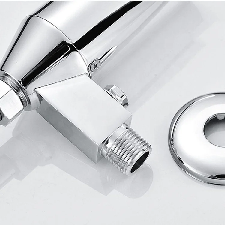 Wholesale Wall Mounted DC 6V Brass automatic Flusher sensor Urinal Flush Valve for Men