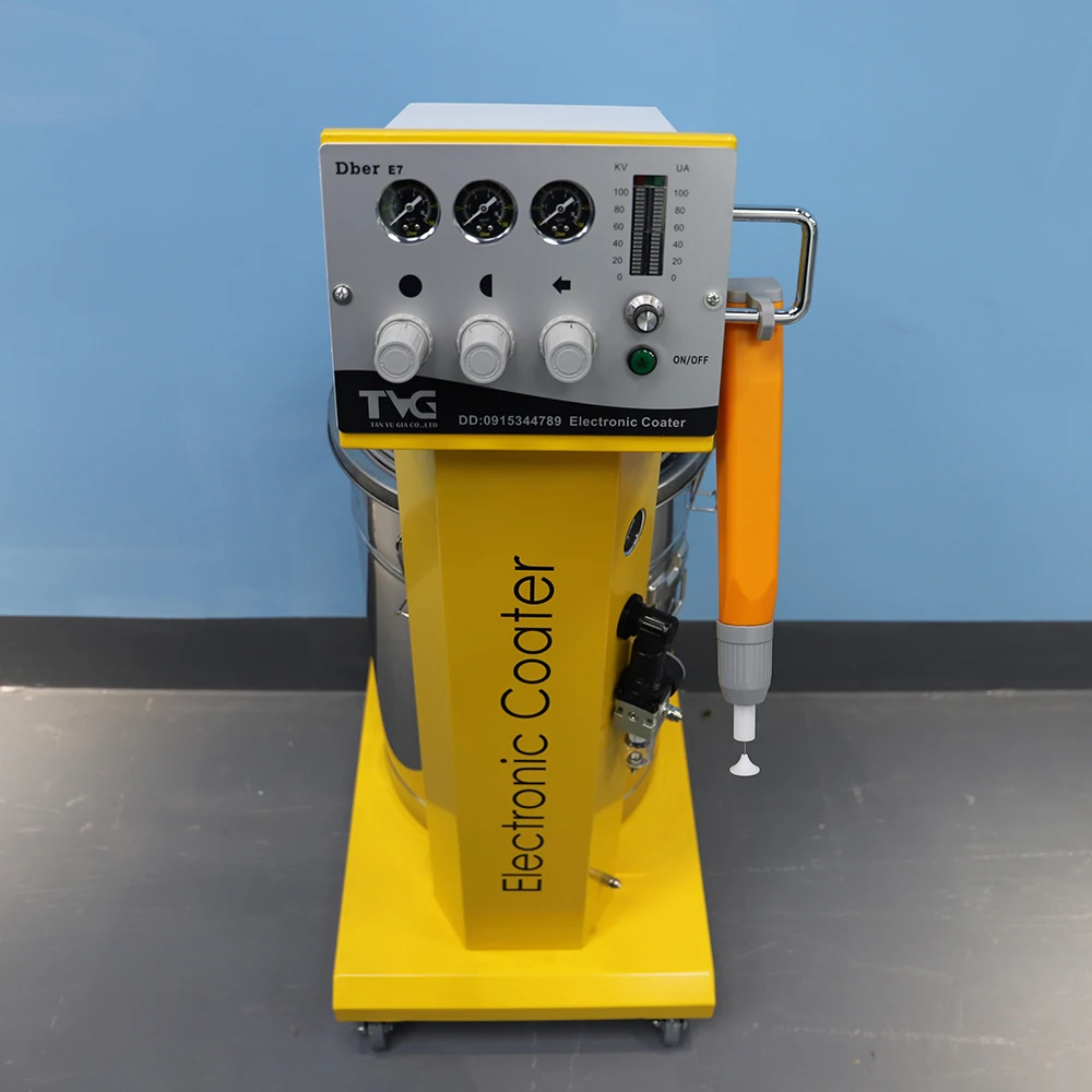 
Hot sale powder coating spray gun on spraying aluminium 