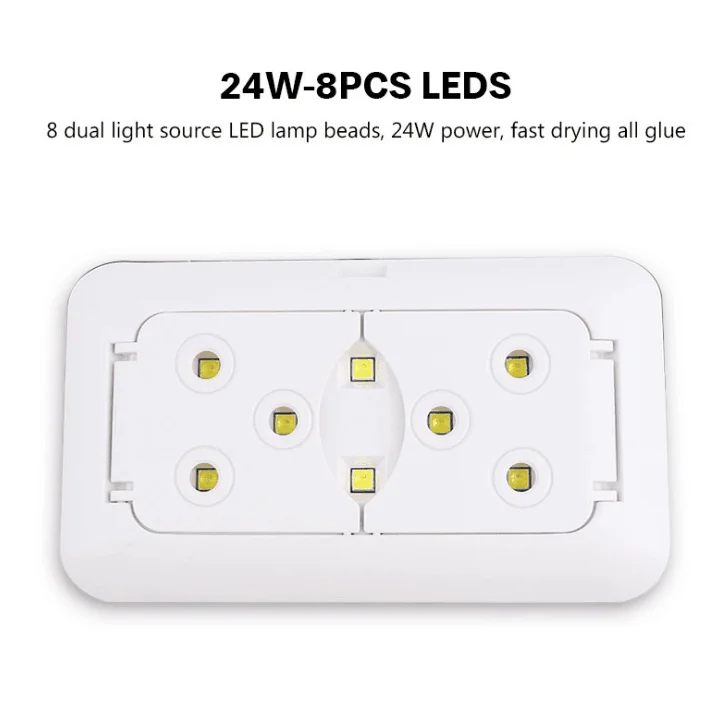 2020 New Arrival Mini2 Cure Wireless Dual Light Rechargeable Cordless Sun Uv Led Gel Dryer Nail Lamp Auto Power Battery Time