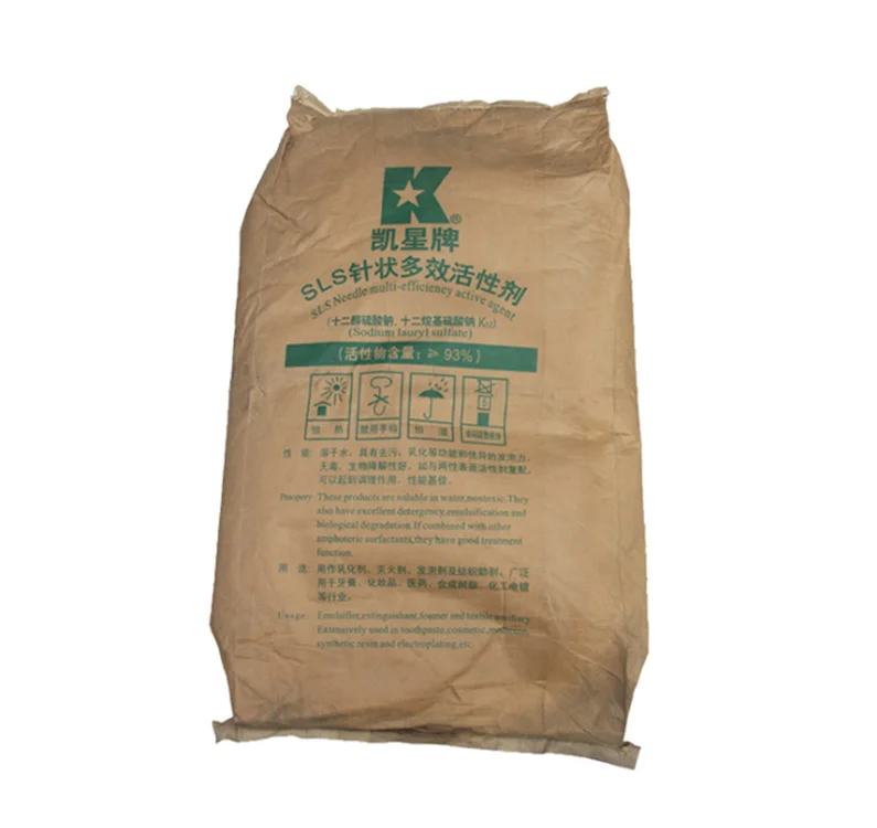 
Hot Sale Cosmetic Raw Materials SLS K12 Sodium Lauryl Sulfate 