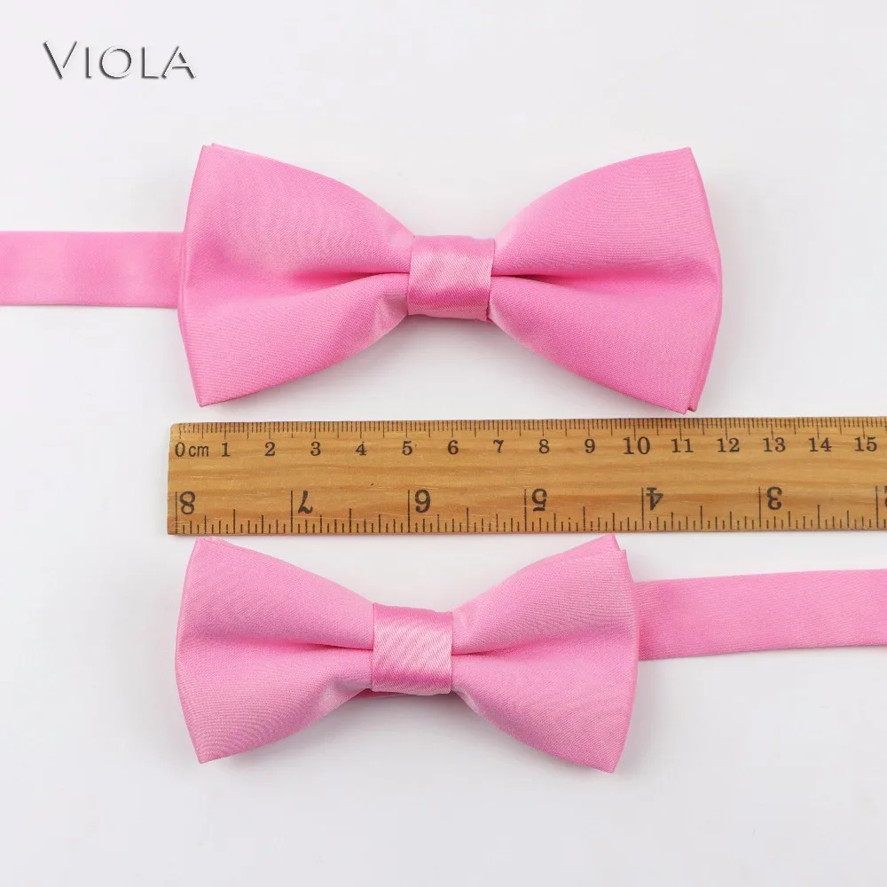 Matte Solid Men Children Bowtie Set Lovely Women Kid Pet Butterfly Party Dinner Wedding Red Blue Pink Colorful Bow Tie Accessory