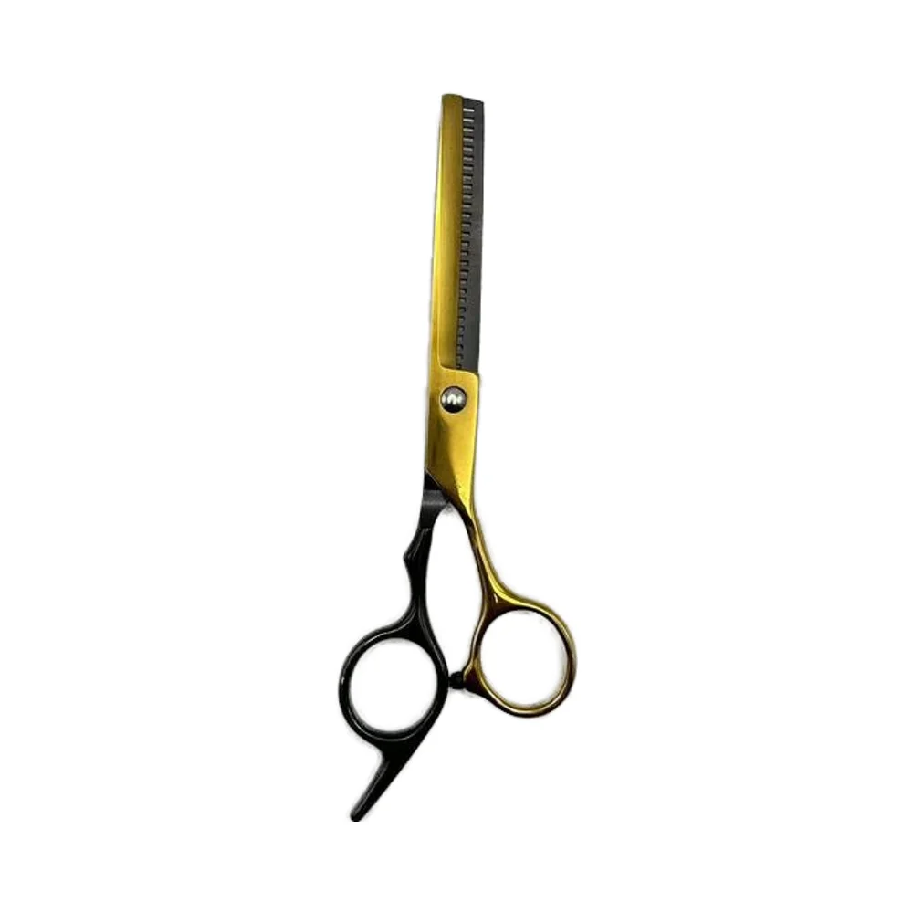 Industrial Professional Steel Barber Scissors Stainless Steel Blades Adjustable Finger Rest Screw Smooth Hair Beauty Scissors