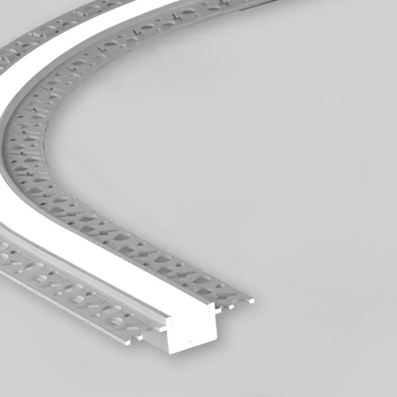 Bendable Led Profile Round Aluminum Profile Led for Decorative Curved Aluminum Extrusion Profile round pedant linear light