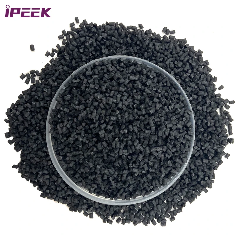 iPEEK Wholesale Reinforced 30% Carbon Fiber Raw Materials PEEK Resin for Medical Science,Electric Cars