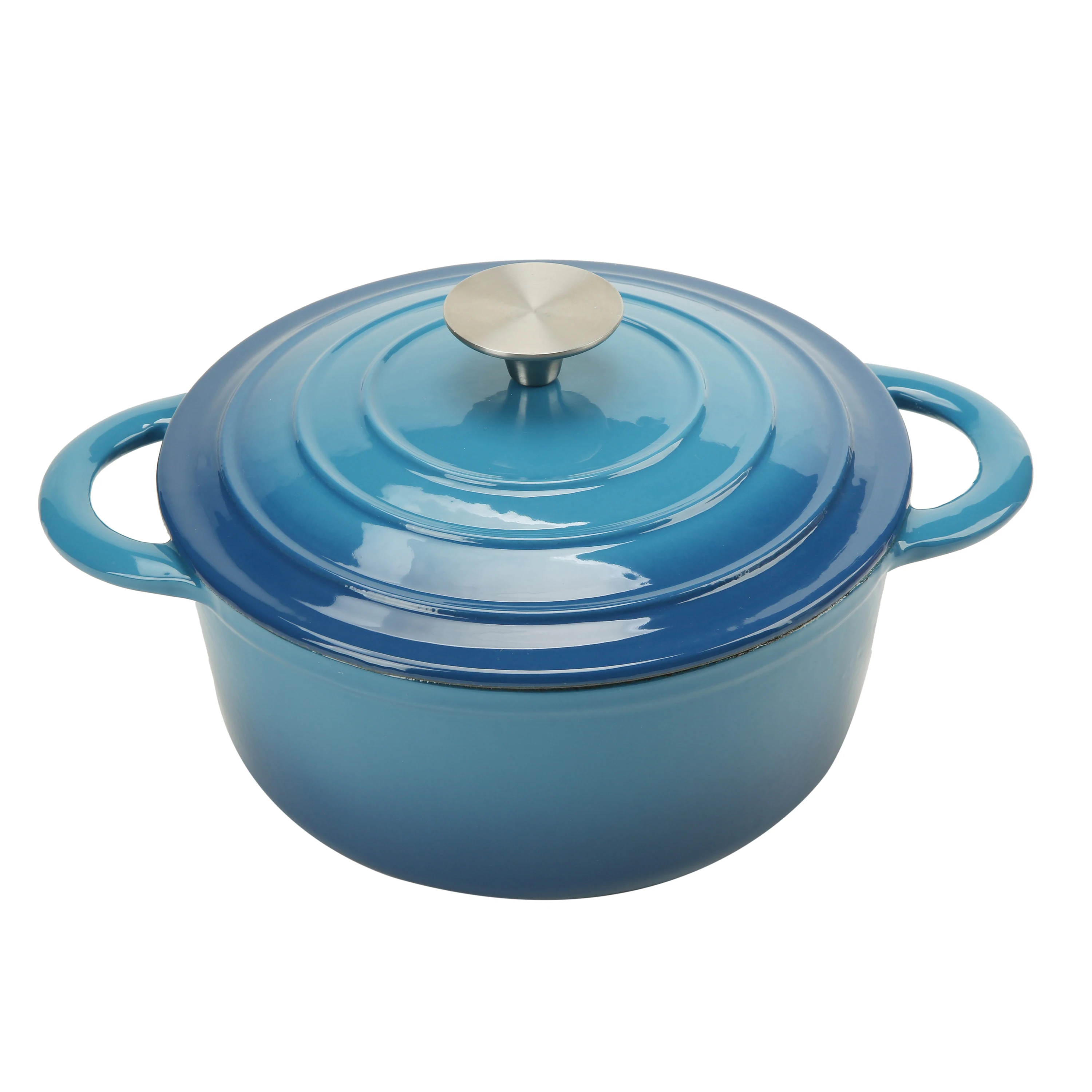 Non Stick Enameled Cast Iron soup pot with Lid Pot cast iron dutch oven