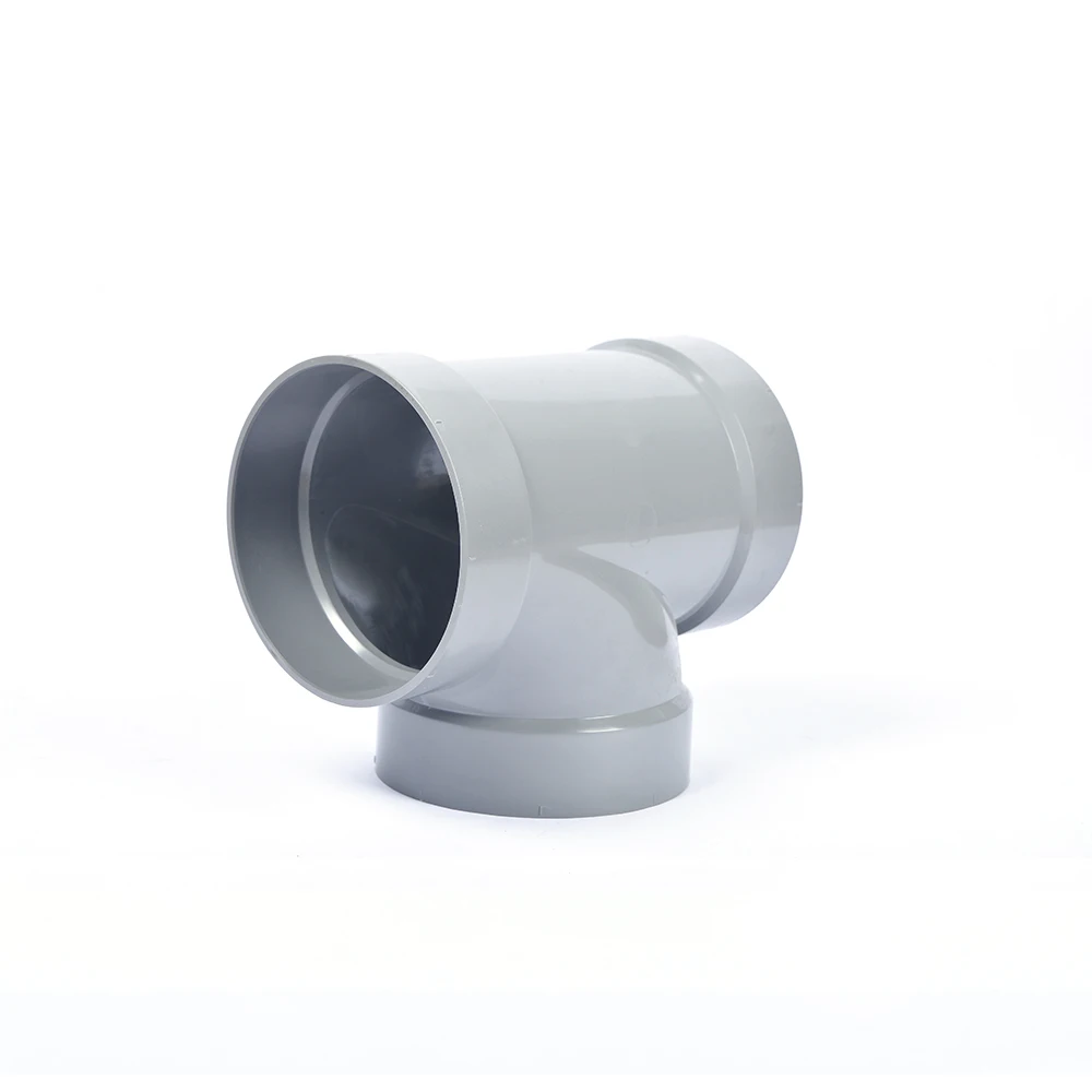 Sanking 20-50mm UPVC 45 Degree Elbow Tube Connector 45 Degree  45 Degree Elbow PVC Grey  Water Pipe Fittings Elbow